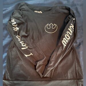 Star Wars | Han Solo & Princess Leia “I love you” “I know” Quote | Long Sleeve